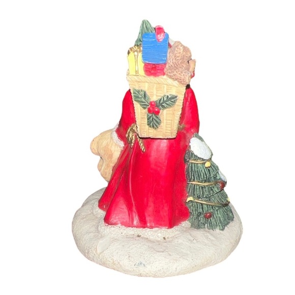 Santa Figurine 4” - Picture 2 of 2